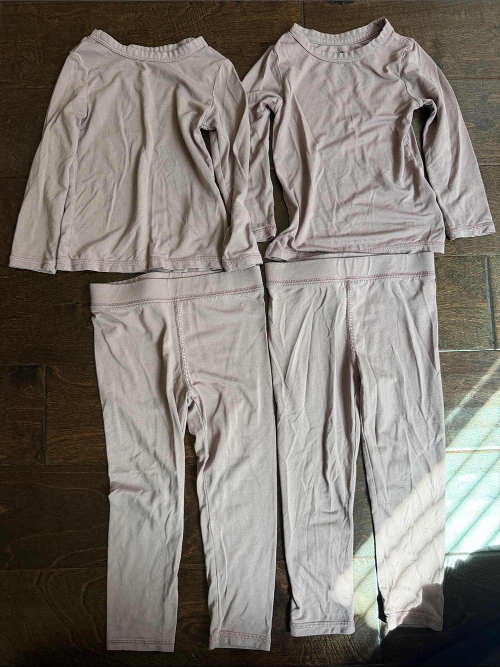 TWIN H&M 2T Girls Set - Light Mauve
